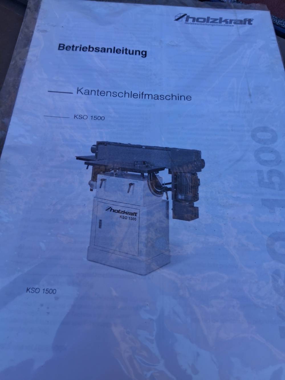 Kantenschleifmaschine mir Oszilation